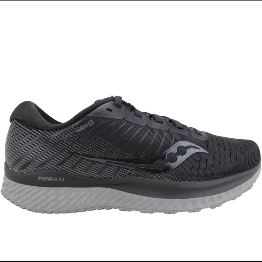 COPY - Saucony Guide 13 running shoes in blackout